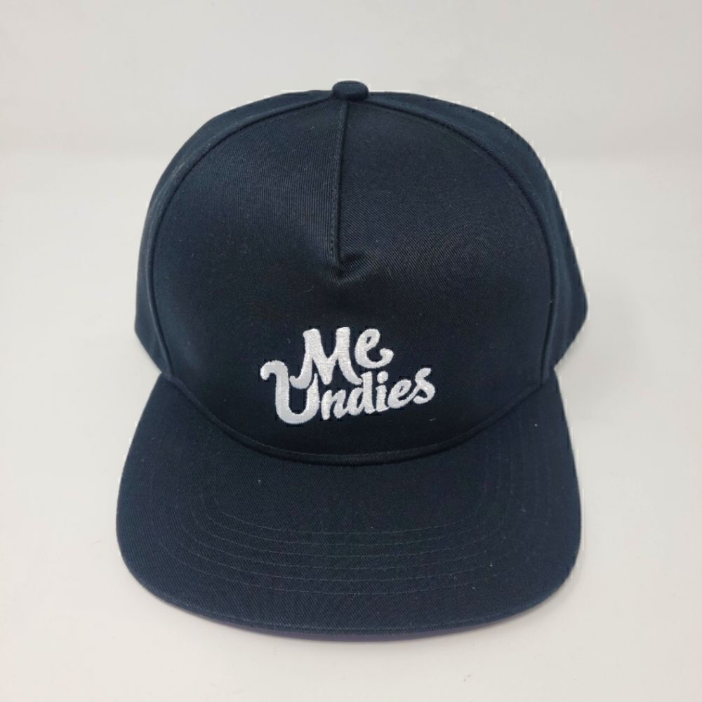 MeUndies Black Snapback  Baseball Cap Hat